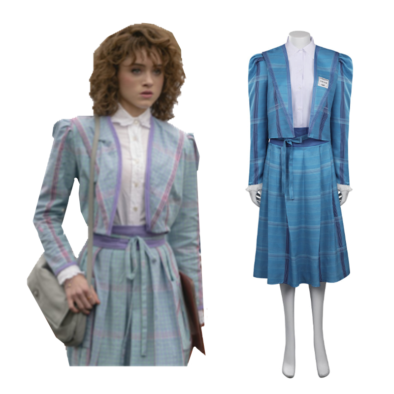 Stranger Things Season 4 (2022) Nancy Wheeler Cosplay Costume Outfits – Coshduk